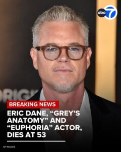 Eric Dane San Francisco, CA Obituary, Death